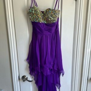 La Femne high-low dress